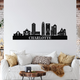 Charlotte Skyline  Wall Art