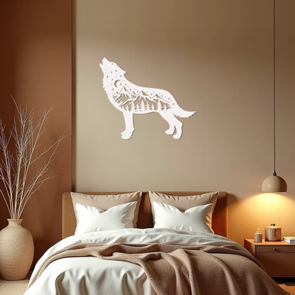 Howling Wolf Wall Art