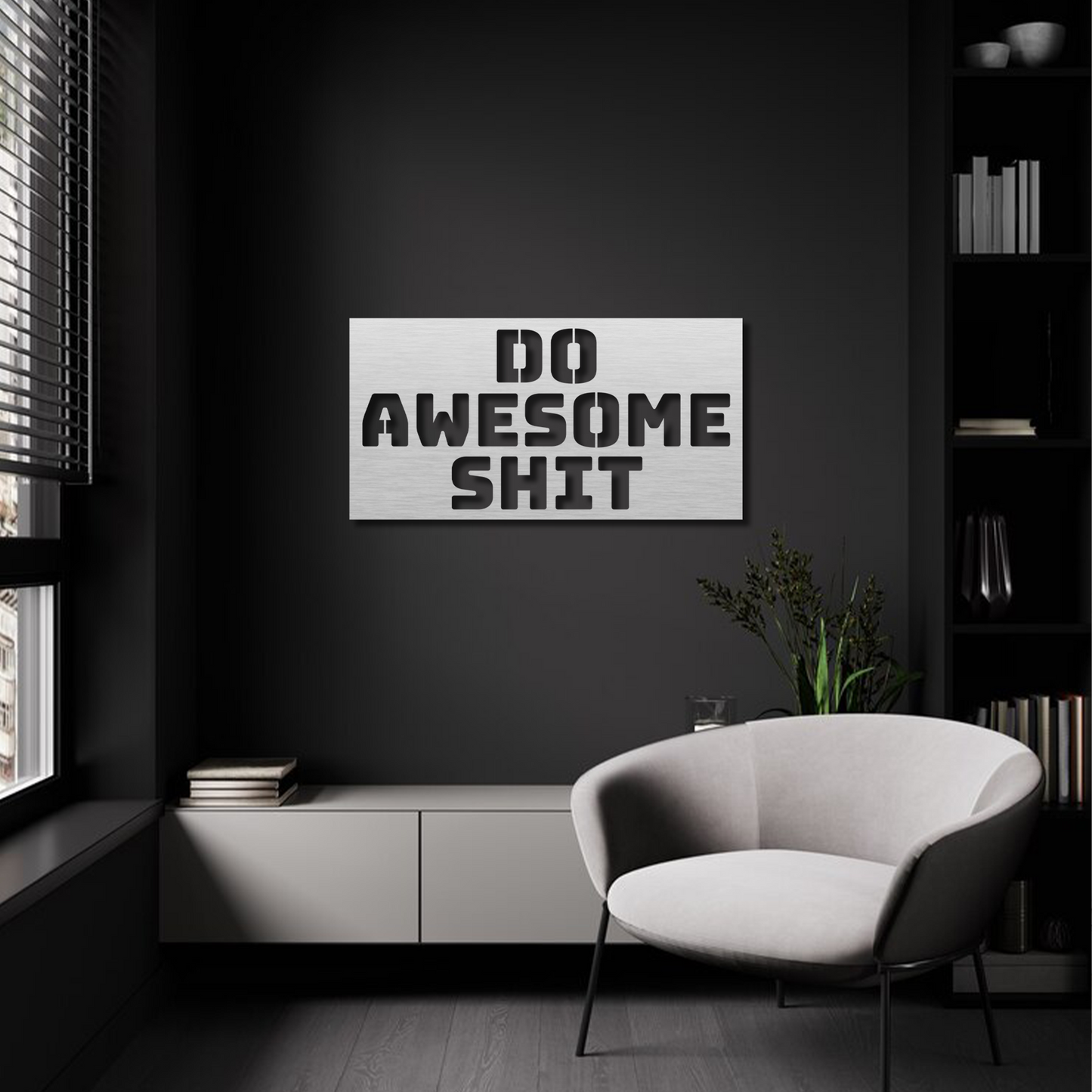 Do Awesome Shit Wall Art
