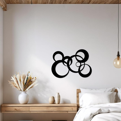 Floating Circles Wall Art