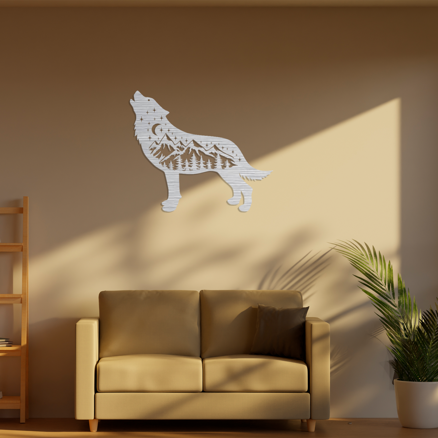 Howling Wolf Wall Art