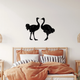 Ostrich Pair Wall Art