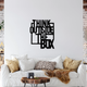 Think Outside The Box Wall Art