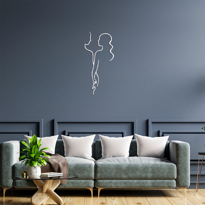 Silent Connection Wall Art