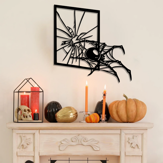 3D Spider Wall Art