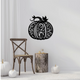 Ornate Pumpkin Wall Art
