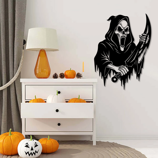 Haunted Reaper Wall Art