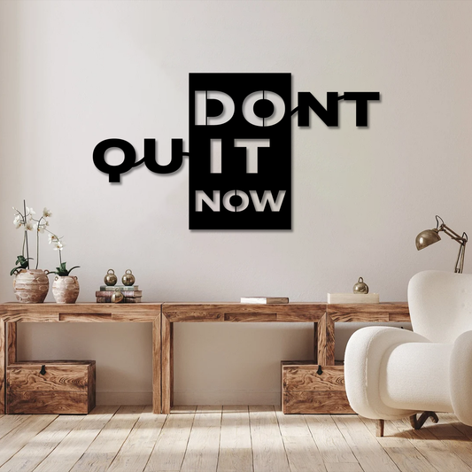 Do It Now Wall Art