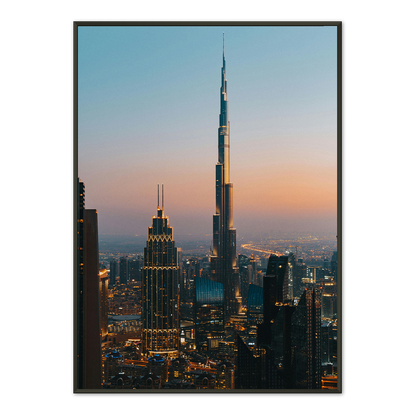 Burj Khalifa Framed Print