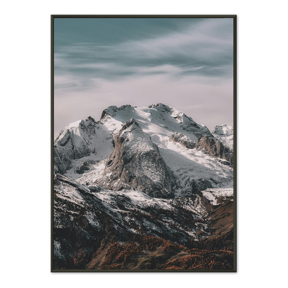 Frozen Majesty Framed Print
