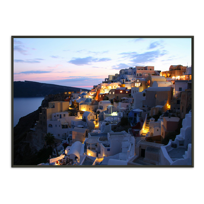 Cliffside Serenity Framed Print