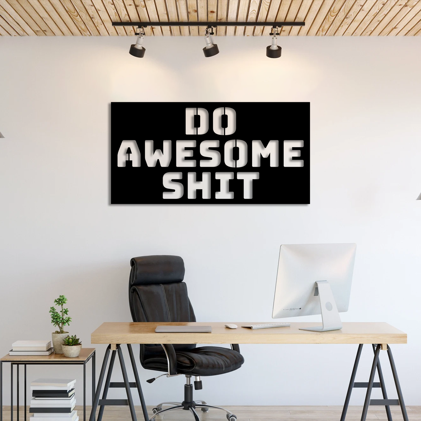 Do Awesome Shit Wall Art