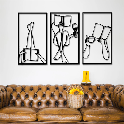 Avid Reader Wall Art